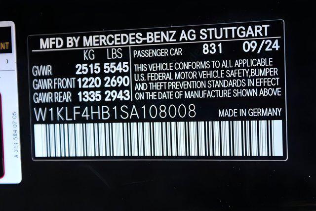 used 2025 Mercedes-Benz E-Class car, priced at $57,997