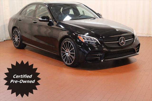 used 2019 Mercedes-Benz C-Class car, priced at $14,999