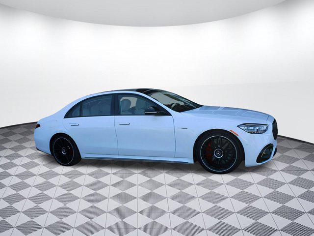 new 2025 Mercedes-Benz AMG S 63 E car, priced at $214,040