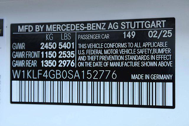 used 2025 Mercedes-Benz E-Class car, priced at $67,555