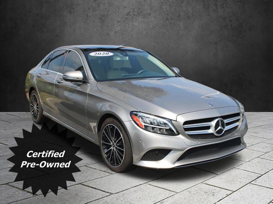 used 2020 Mercedes-Benz C-Class car, priced at $27,298