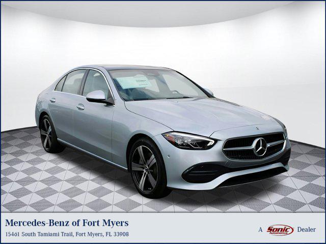 new 2025 Mercedes-Benz C-Class car, priced at $51,835