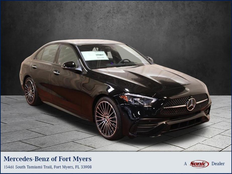 used 2024 Mercedes-Benz C-Class car, priced at $56,345
