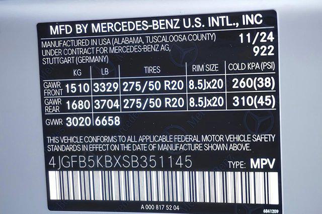 new 2025 Mercedes-Benz GLE 450 car, priced at $75,795