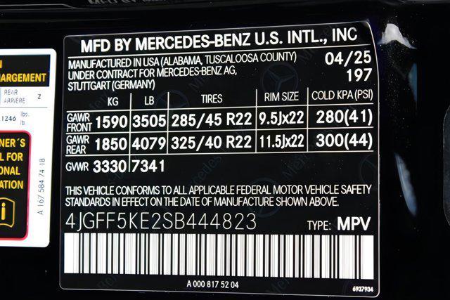 new 2025 Mercedes-Benz GLS 450 car, priced at $97,285