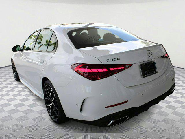 new 2025 Mercedes-Benz C-Class car, priced at $57,805