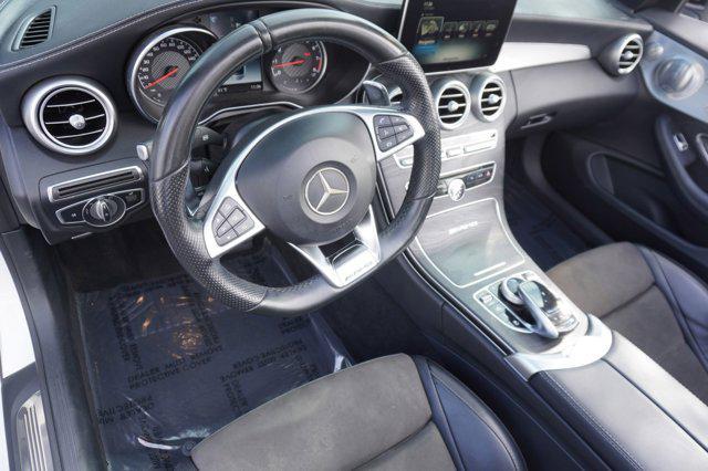 used 2018 Mercedes-Benz AMG C 63 car, priced at $35,999