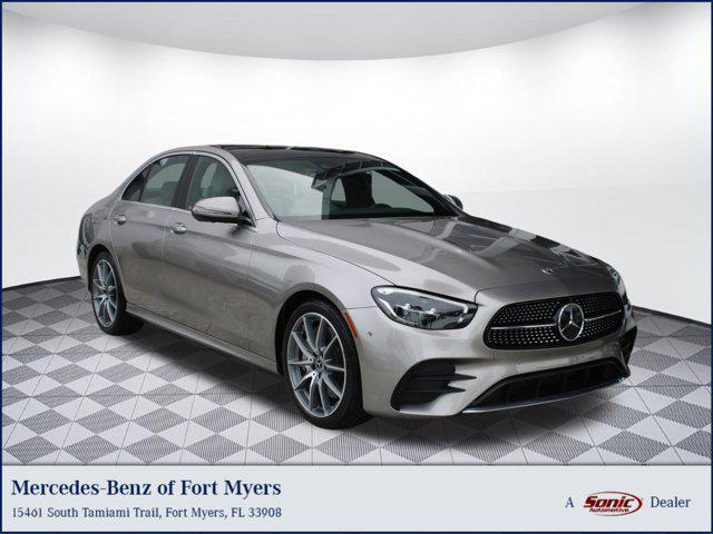 used 2021 Mercedes-Benz E-Class car, priced at $34,999