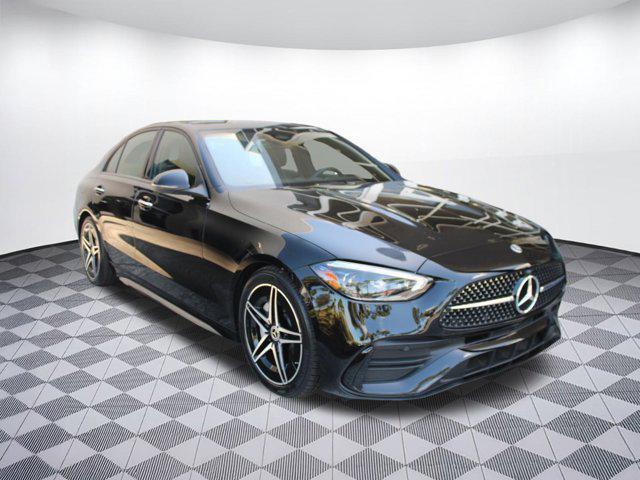 used 2022 Mercedes-Benz C-Class car, priced at $35,999