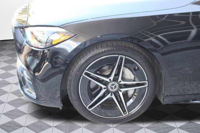 used 2022 Mercedes-Benz C-Class car, priced at $35,999