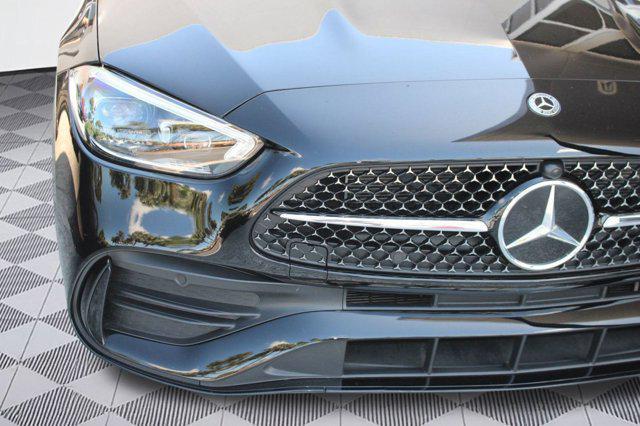 used 2022 Mercedes-Benz C-Class car, priced at $35,999