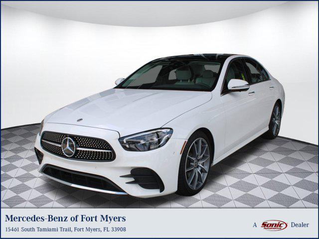 used 2021 Mercedes-Benz E-Class car, priced at $35,999