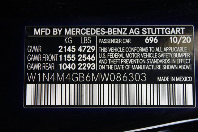 used 2021 Mercedes-Benz GLB 250 car, priced at $24,498