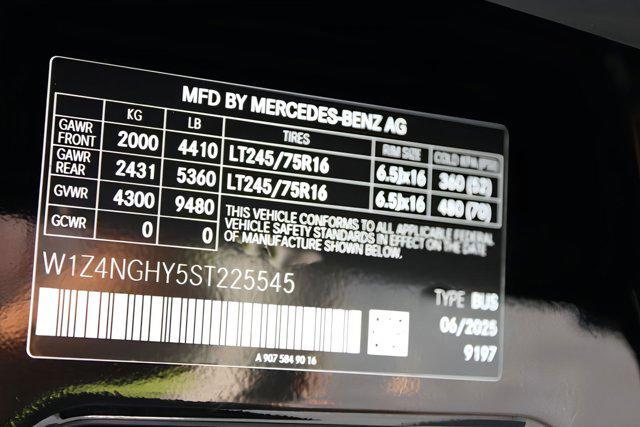 new 2025 Mercedes-Benz Sprinter 2500 car, priced at $81,381