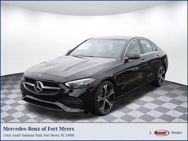 new 2025 Mercedes-Benz C-Class car, priced at $54,755