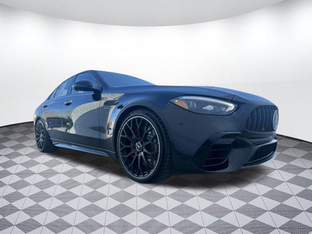 used 2024 Mercedes-Benz AMG C 63 car, priced at $76,999