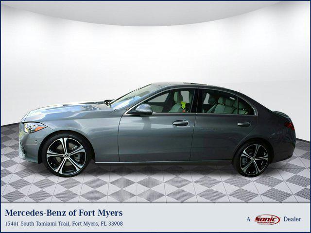 new 2025 Mercedes-Benz C-Class car, priced at $55,505