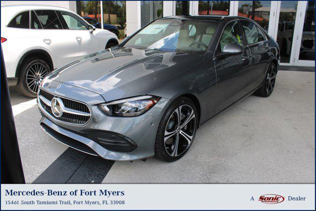 new 2025 Mercedes-Benz C-Class car, priced at $55,505