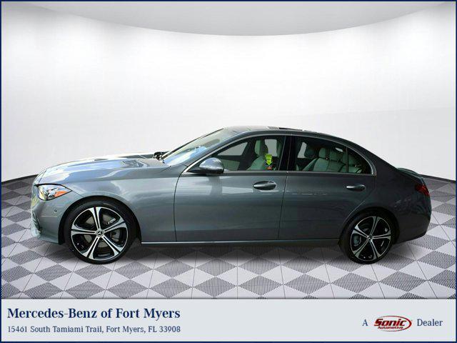 new 2025 Mercedes-Benz C-Class car, priced at $55,505