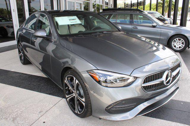 new 2025 Mercedes-Benz C-Class car, priced at $55,505