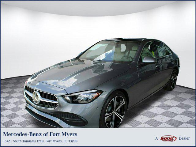 new 2025 Mercedes-Benz C-Class car, priced at $55,505