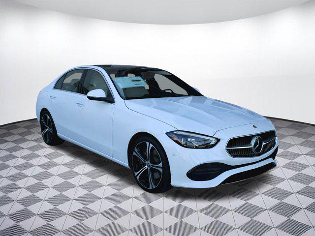 used 2025 Mercedes-Benz C-Class car, priced at $58,345