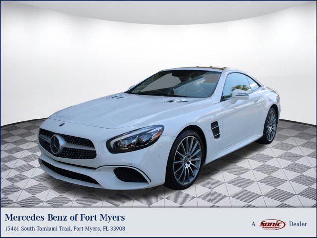 used 2020 Mercedes-Benz SL 450 car, priced at $57,998