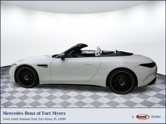 new 2025 Mercedes-Benz AMG SL 55 car, priced at $173,390
