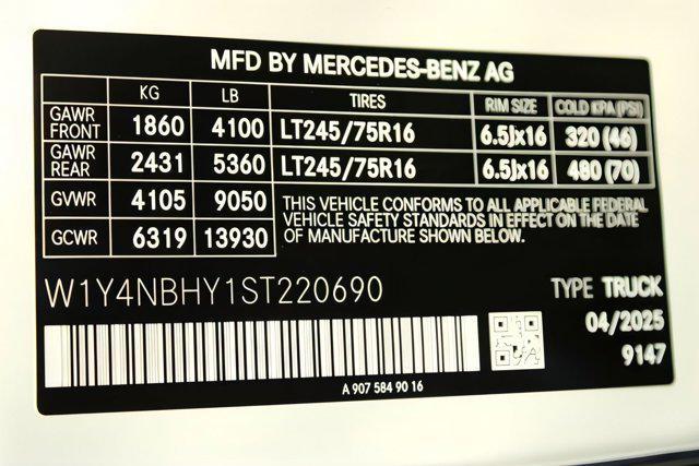 new 2025 Mercedes-Benz Sprinter 2500 car, priced at $62,442