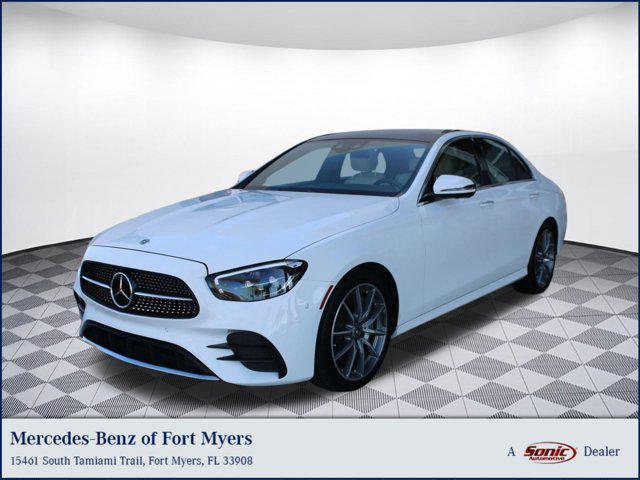 used 2022 Mercedes-Benz E-Class car, priced at $34,999