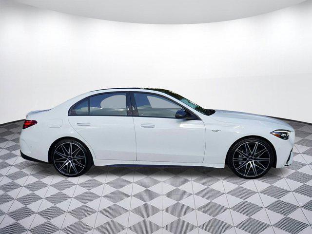 new 2025 Mercedes-Benz AMG C 43 car, priced at $76,055