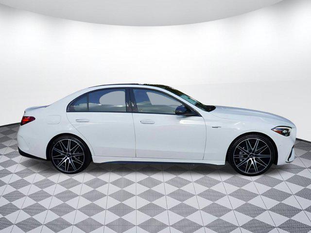 new 2025 Mercedes-Benz AMG C 43 car, priced at $76,055