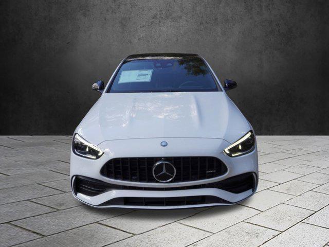 new 2025 Mercedes-Benz AMG C 43 car, priced at $76,055