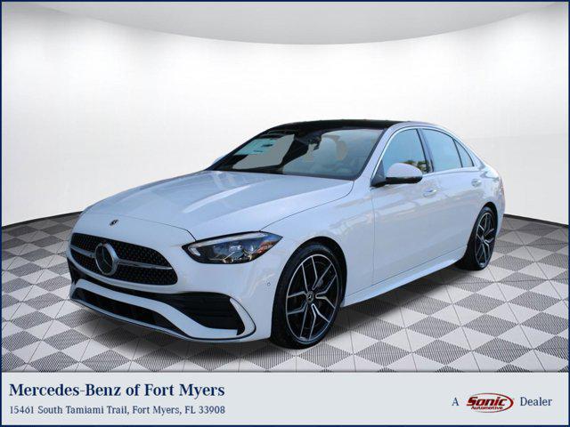 new 2026 Mercedes-Benz C-Class car, priced at $61,965