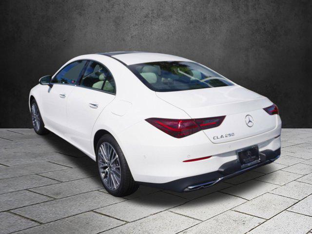 new 2025 Mercedes-Benz CLA 250 car, priced at $45,710