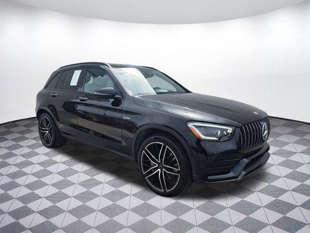 used 2022 Mercedes-Benz AMG GLC 43 car, priced at $43,999