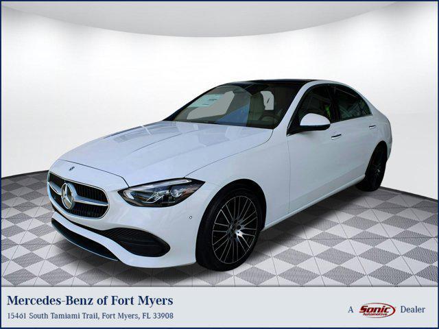 new 2025 Mercedes-Benz C-Class car, priced at $53,845