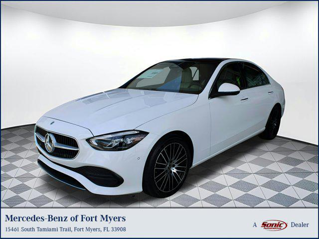 new 2025 Mercedes-Benz C-Class car, priced at $53,845