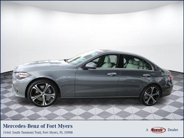new 2025 Mercedes-Benz C-Class car, priced at $57,455