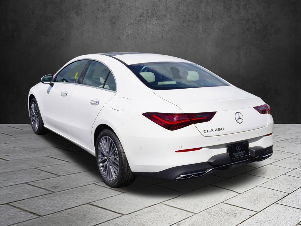 new 2025 Mercedes-Benz CLA 250 car, priced at $45,710