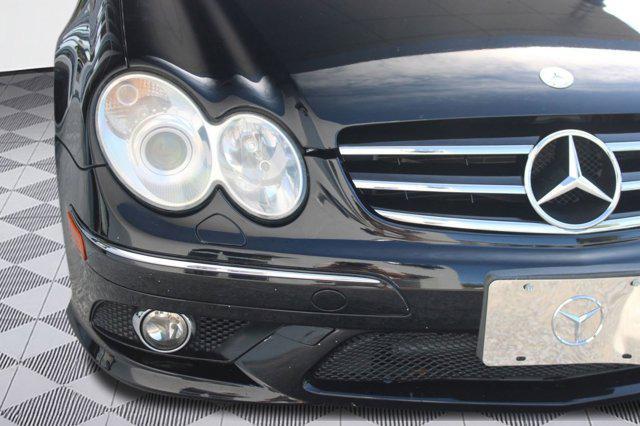 used 2009 Mercedes-Benz CLK-Class car, priced at $11,999