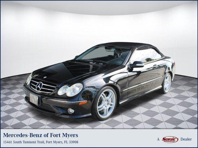 used 2009 Mercedes-Benz CLK-Class car, priced at $11,999