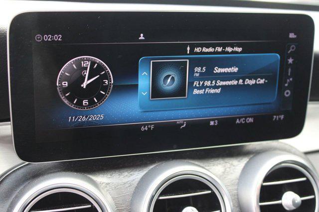 used 2020 Mercedes-Benz C-Class car, priced at $17,999