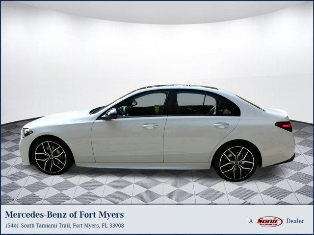 used 2025 Mercedes-Benz C-Class car, priced at $57,805