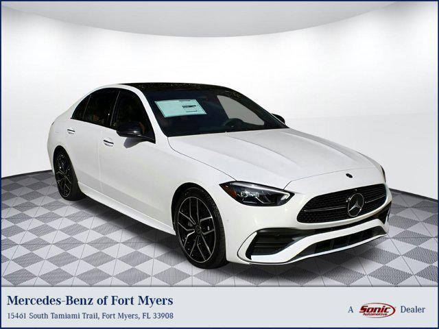 used 2025 Mercedes-Benz C-Class car, priced at $57,805