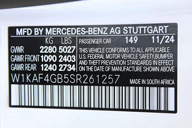 used 2025 Mercedes-Benz C-Class car, priced at $46,999