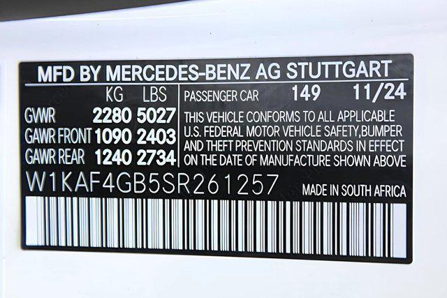 used 2025 Mercedes-Benz C-Class car, priced at $57,805