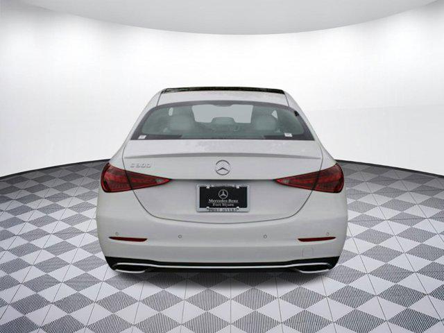 new 2025 Mercedes-Benz C-Class car, priced at $54,445