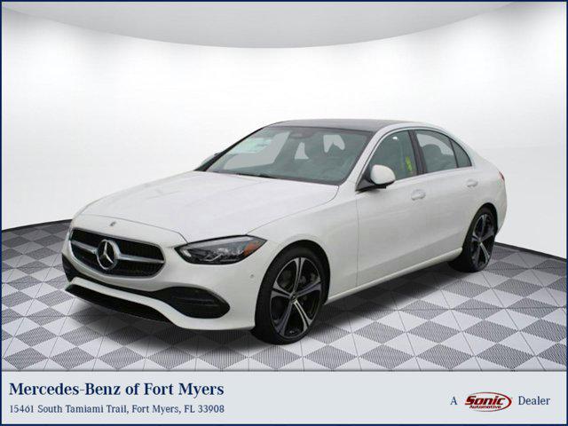 new 2025 Mercedes-Benz C-Class car, priced at $54,445