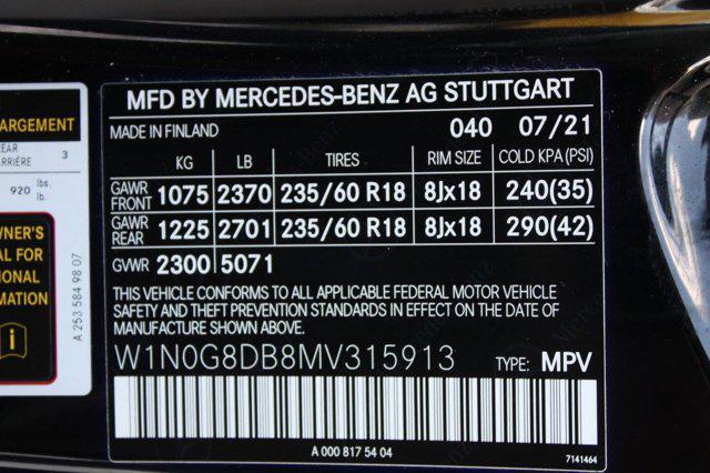 used 2021 Mercedes-Benz GLC 300 car, priced at $20,998